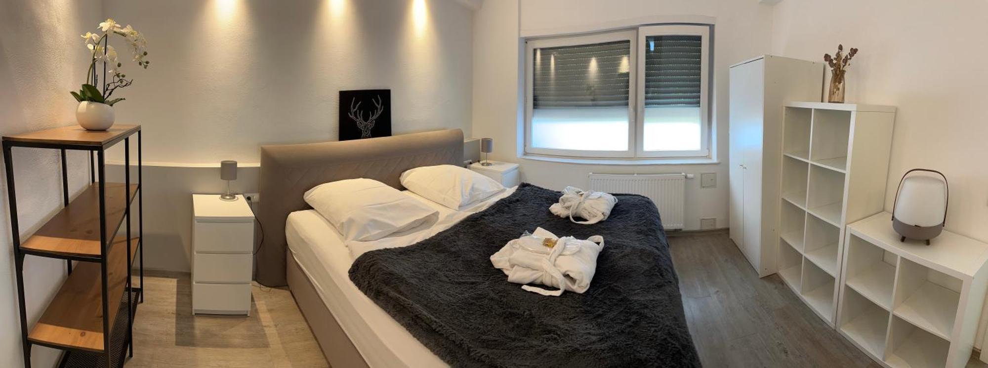 Ferienwohnung Schlossblick - 4 Sterne Sauna Pool Whirlpool Exklusiv Braunfels Kültér fotó